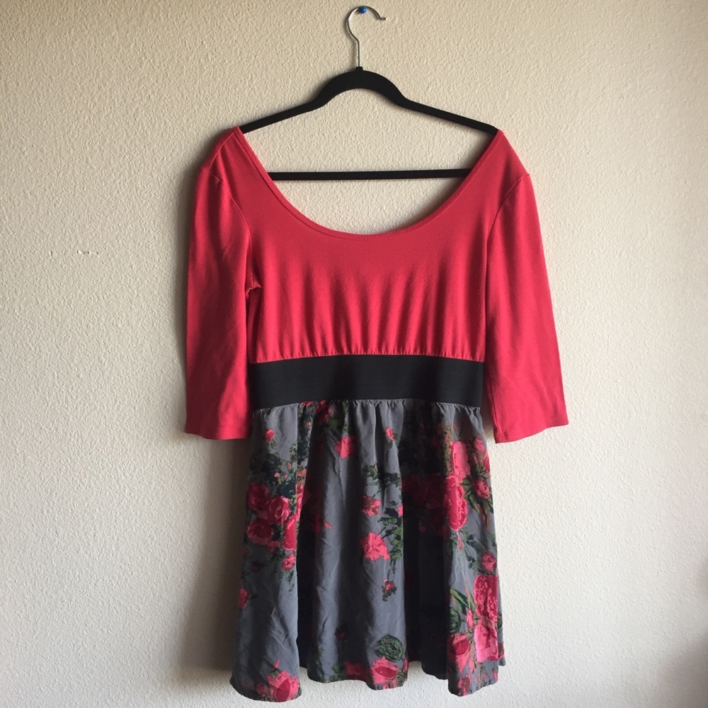 Xhilaration Scoop Neck Tunic Dress